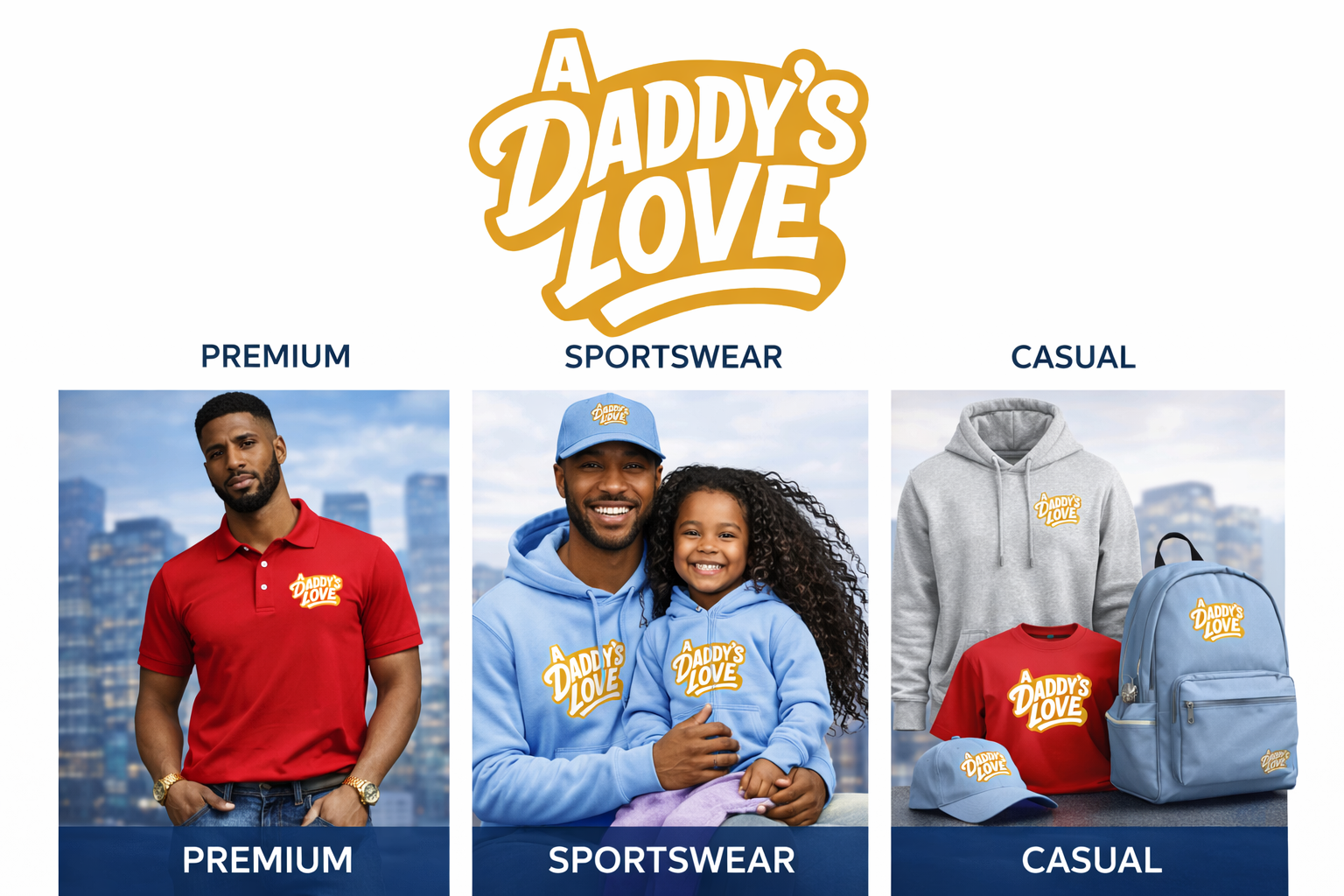 A Daddy's Love Sportswear Backpack